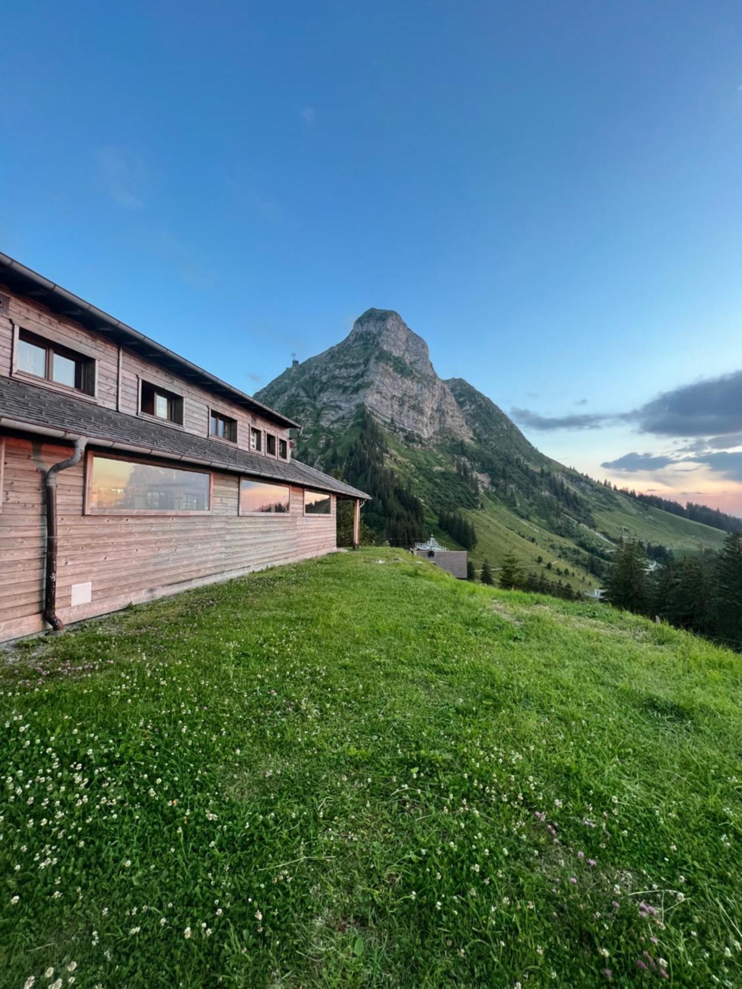 Refuge De Plan-Francey Otel Moleson Dış mekan fotoğraf