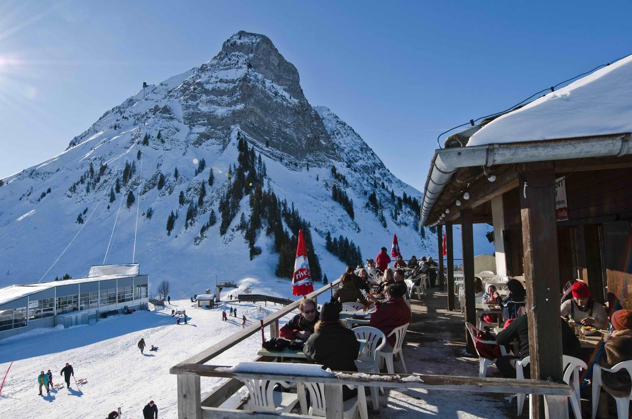 Refuge De Plan-Francey Otel Moleson Dış mekan fotoğraf