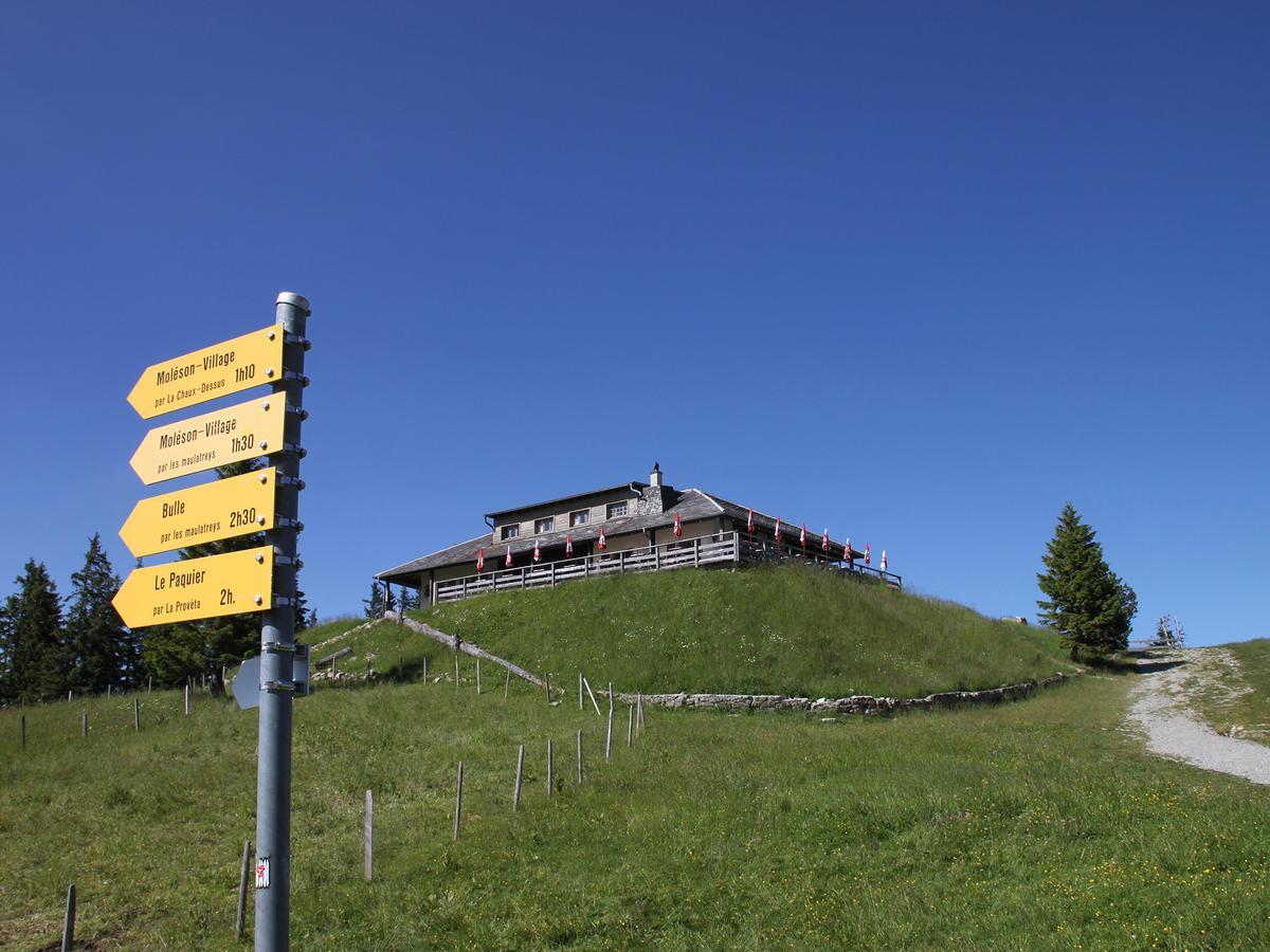 Refuge De Plan-Francey Otel Moleson Dış mekan fotoğraf